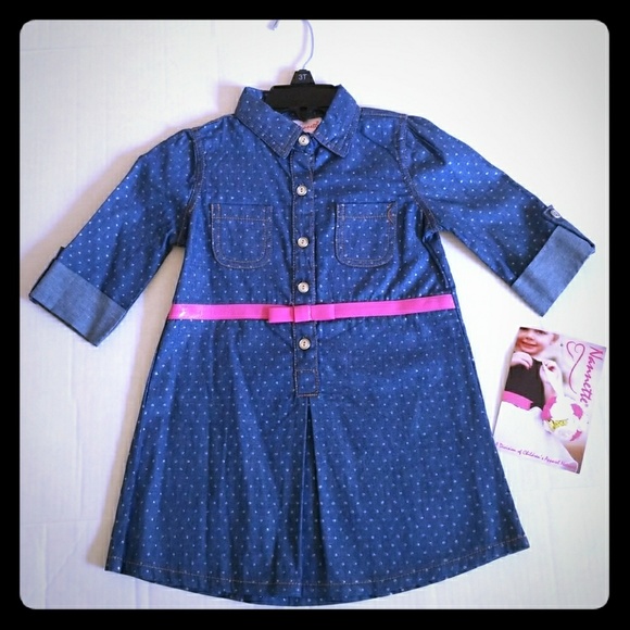 Nanette Baby Other - Denim dress toddler girl